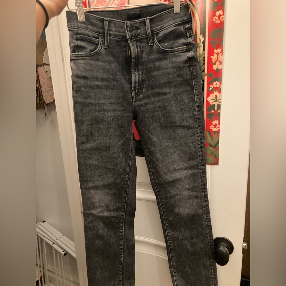MOTHER Women's High Waisted Ankle Fray - Picture 2 of 6